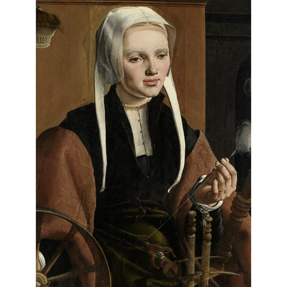 Heemskerck Portrait Couple Anna Codde Extra Large XL Wall Art Poster Print