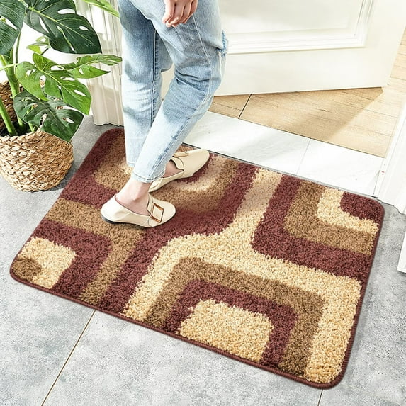 Heeneeso F23 Polypropylene Entryway Rug Indoor Door Mat Non Slip Washable 32 x 20"
