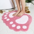 thumbnail image 1 of Heeneeso FT11 Non Slip Bath Toilet Mat Shower Rugs Absorbent Doormat Floor Mat, 1 of 7