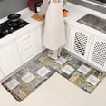 thumbnail image 1 of Heeneeso K2 Heavy Duty Thick Anti Fatigue Rug Set 20 X 32 + 20 X 47 in for Kitchen Cushioned with Non Slip Stain Resistant Easy Clean, Extra Support, 1 of 10