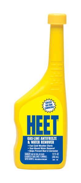 1 pc HEET GOLD EAGLE Gasoline Fuel System Antifreeze 12 oz. (Pack of 24)