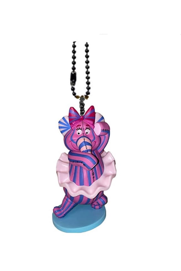 Heffalump Woozle PVC Keychain Dangler 3 Ornament Figure Pooh Lumpy Charm