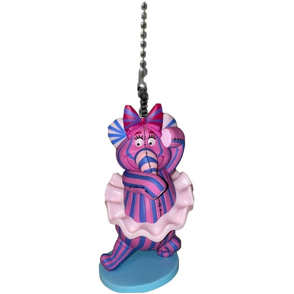 Heffalump Woozle PVC Light Lamp Fan Pull 3 Figure Pooh Lumpy Figurine