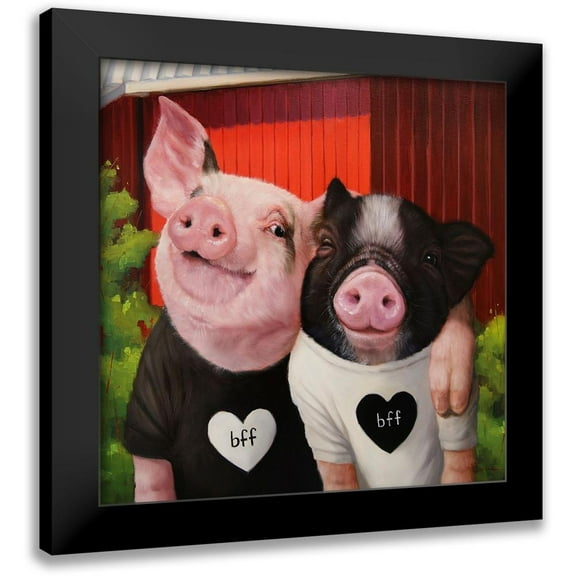 Heffernan, Lucia 12x12 Black Modern Framed Museum Art Print Titled - BFF