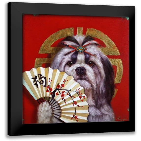Heffernan, Lucia 12x12 Black Modern Framed Museum Art Print Titled - Eternal Companion