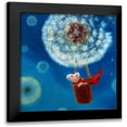 thumbnail image 1 of Heffernan, Lucia 12x12 Black Modern Framed Museum Art Print Titled - Gone With The Wind, 1 of 5