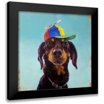 Heffernan, Lucia 12x12 Black Modern Framed Museum Art Print Titled - Marcelo