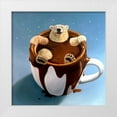 thumbnail image 1 of Heffernan, Lucia 12x12 White Modern Wood Framed Museum Art Print Titled - Chocolate Spa, 1 of 4