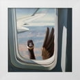 thumbnail image 1 of Heffernan, Lucia 12x12 White Modern Wood Framed Museum Art Print Titled - Friendly Skies, 1 of 4