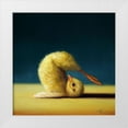 thumbnail image 1 of Heffernan, Lucia 12x12 White Modern Wood Framed Museum Art Print Titled - Yoga Chick Plow Pose, 1 of 4