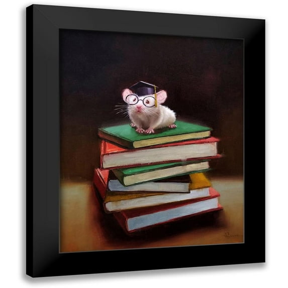 Heffernan, Lucia 12x14 Black Modern Framed Museum Art Print Titled - The Valedictorian