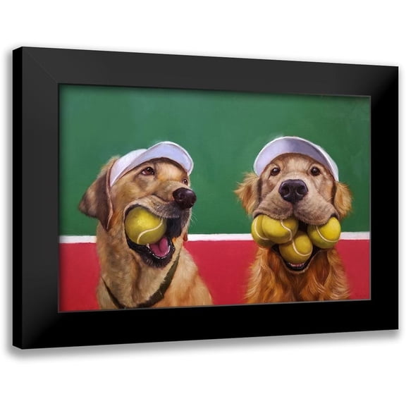 Heffernan, Lucia 14x11 Black Modern Framed Museum Art Print Titled - Ball Hog
