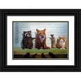 thumbnail image 1 of Heffernan, Lucia 14x11 Black Ornate Wood Framed with Double Matting Museum Art Print Titled - Usual Suspects, 1 of 4