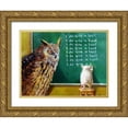 thumbnail image 1 of Heffernan, Lucia 14x12 Gold Ornate Wood Framed with Double Matting Museum Art Print Titled - Class Clown, 1 of 4