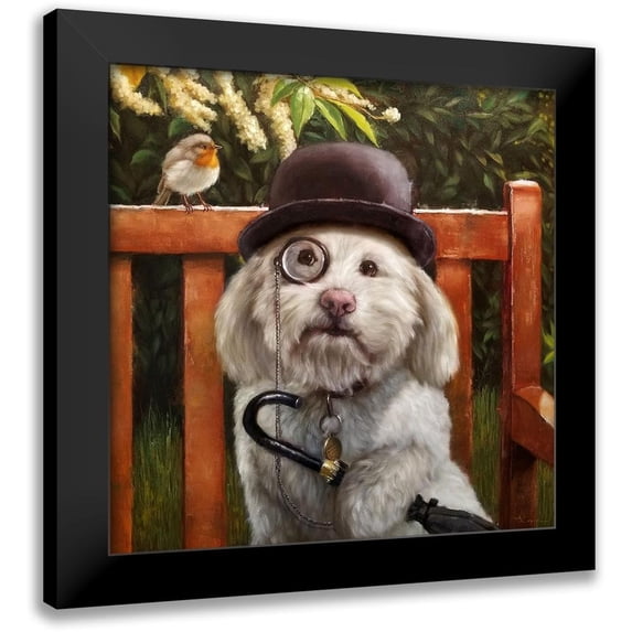 Heffernan, Lucia 15x15 Black Modern Framed Museum Art Print Titled - Alfie