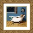 thumbnail image 1 of Heffernan, Lucia 15x15 Gold Ornate Wood Framed with Double Matting Museum Art Print Titled - Capricorn, 1 of 4