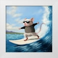 thumbnail image 1 of Heffernan, Lucia 15x15 White Modern Wood Framed Museum Art Print Titled - Surfs Up, 1 of 4