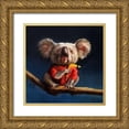 thumbnail image 1 of Heffernan, Lucia 20x20 Gold Ornate Wood Framed with Double Matting Museum Art Print Titled - Outback Fun, 1 of 4