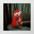 thumbnail image 1 of Heffernan, Lucia 20x20 White Modern Wood Framed Museum Art Print Titled - Little Red, 1 of 4