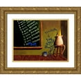 thumbnail image 1 of Heffernan, Lucia 24x19 Gold Ornate Wood Framed with Double Matting Museum Art Print Titled - Actions Have Consequences, 1 of 4
