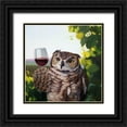 thumbnail image 1 of Heffernan, Lucia 26x26 Black Ornate Wood Framed with Double Matting Museum Art Print Titled - The Connoisseur, 1 of 4