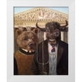 thumbnail image 1 of Heffernan, Lucia 26x32 White Modern Wood Framed Museum Art Print Titled - Wallstreet Gothic 2, 1 of 4