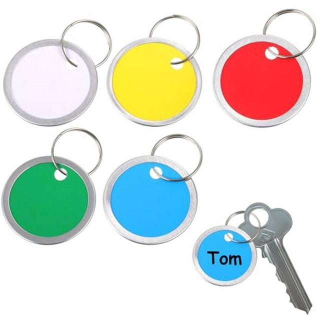 Hefilesy 50piece Sturdy Key Labels For Quick And Efficient Key Identification Paper Tags Key
