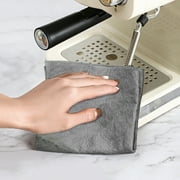 Heflashor 5PCS Thickened Cleaning Cloth, Streak Free Cleaning Cloth,Reusable Glass Microfiber Cleaning Rag for Kitchens,Glass,Cars