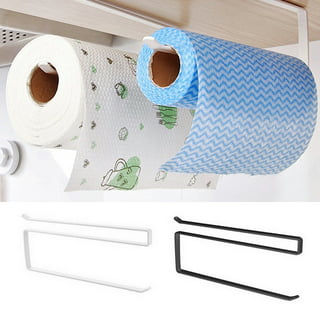 Under Cabinet Roll Paper Towel Rack Stainless Metal Organizer - Bed Bath &  Beyond - 31648699