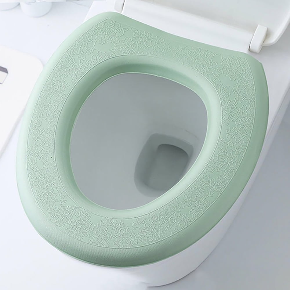 Collections Etc Soft n Comfy Cloth Toilet Seat Cover