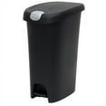 thumbnail image 1 of Hefty 12-Gal. Lid Lock Step-On Wastebasket [Set of 4] — Residential Use, Standard Application, 1 of 1