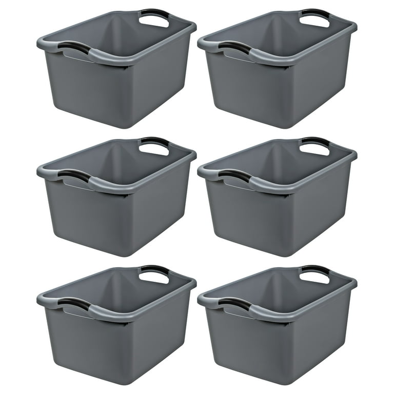 Plastic Bucket with Lid Handle Small Large Storage Bucket Bin Container 20  Litre 