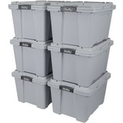 Hefty Hi-Rise Max Storage Container, 48 Qt, Gray – Save Rite Medical