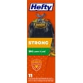 thumbnail image 1 of Hefty 39 Gallon (11 count) Extra Large Trash Drawstring Bags (147.6) 2 FT 9 IN X 3 FT 5 IN, 1 of 2