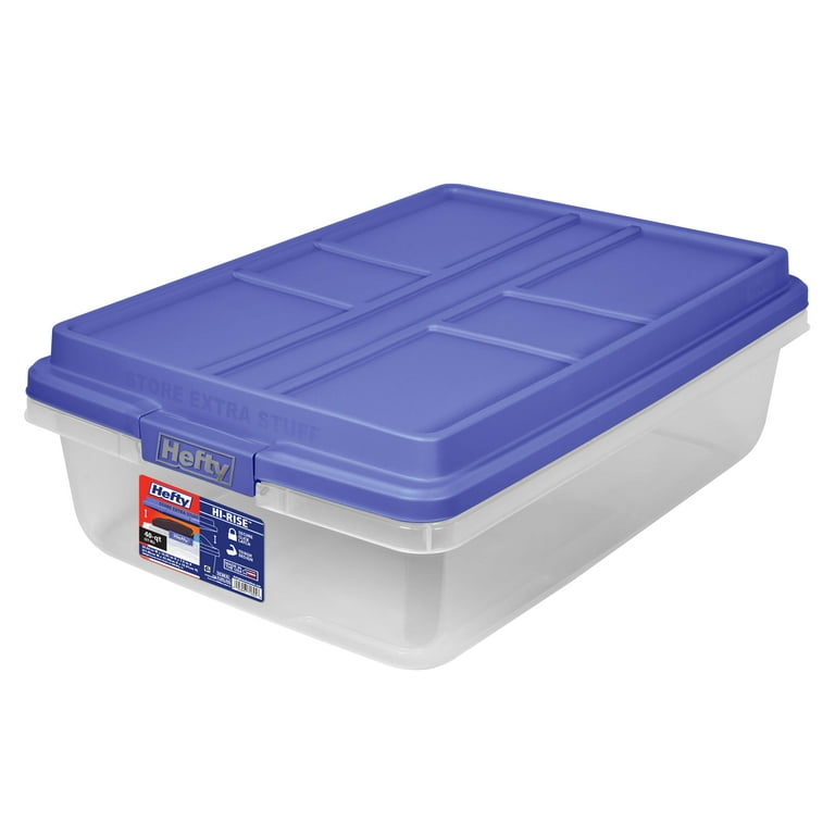 Hefty HI RISE 40 qt. Storage Bin