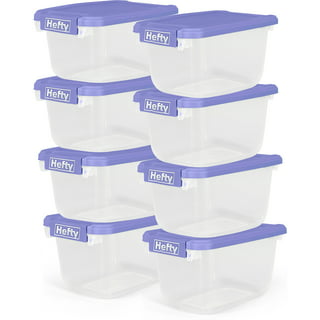 Hefty 72qt Clear Hi-Rise Storage bin with Stackable Lid - Red (Pack of 6)  for Sale in North Las Vegas, NV - OfferUp