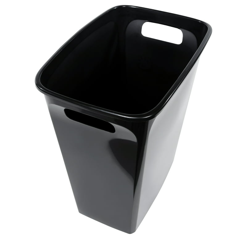 Hefty 7-Gallons White Plastic Touchless Kitchen Trash Can with Lid