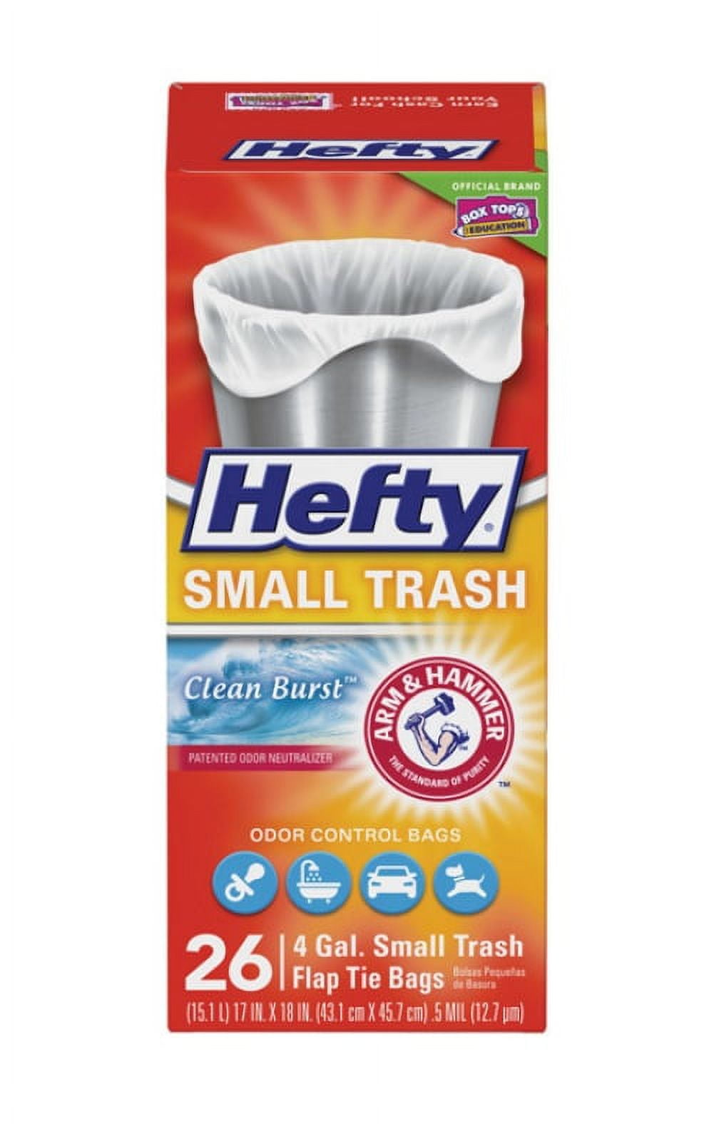 Hefty Ocean Water Trash Bag - Small - 52ct