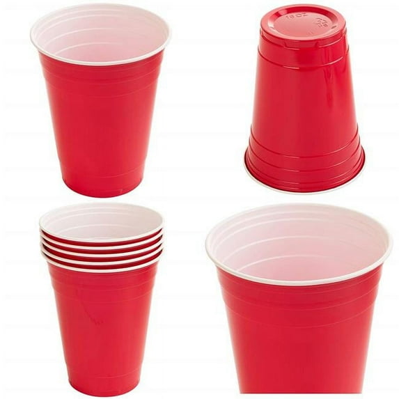Hefty C21101 Party Cup, Red