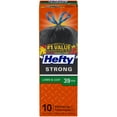 Hefty Cinch SakÂ® Lawn & Leaf Drawstring Trash Bags, 39 Gallon, 10