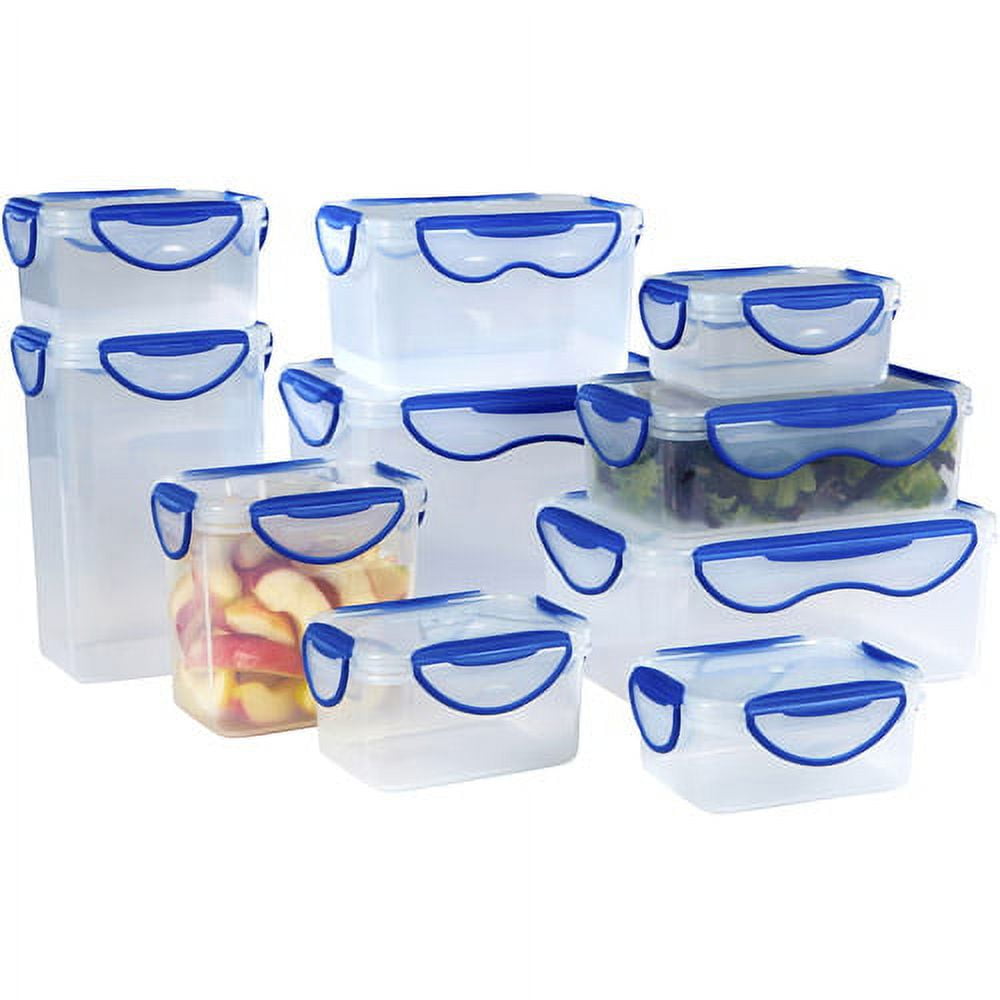 Hefty Clip Fresh 7.1 Cup Square Food Storage Container with Lid