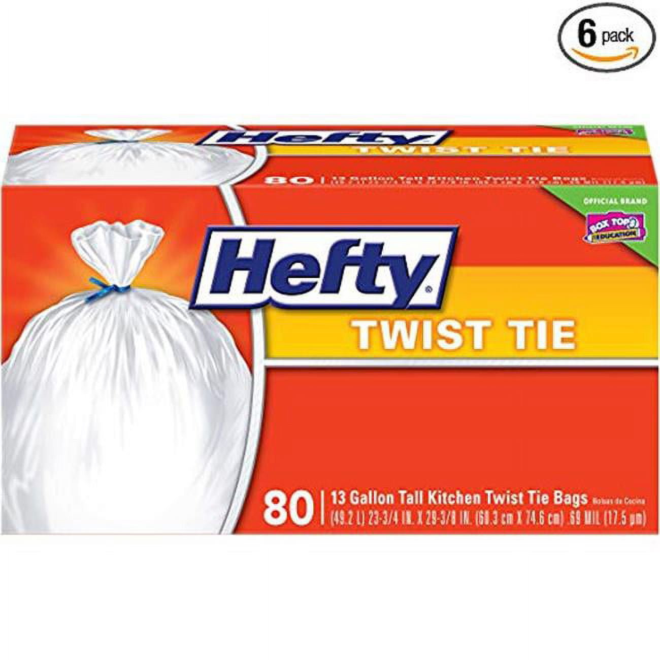 Hefty® Ultra Strong™ Citrus Twist 13 Gallon Tall Kitchen Drawstring Trash  Bags, 80 ct - Harris Teeter