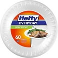thumbnail image 1 of Hefty Everyday Foam Plates, 10 1/4 Inch Round, 60 Count, White, 1 of 3