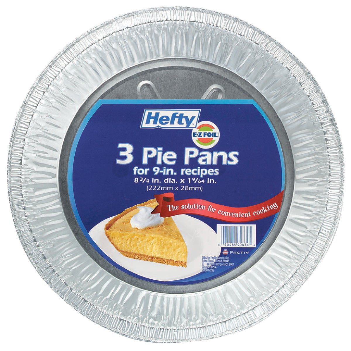 Hefty Ez Foil 9" Pie Pans, 3 Count