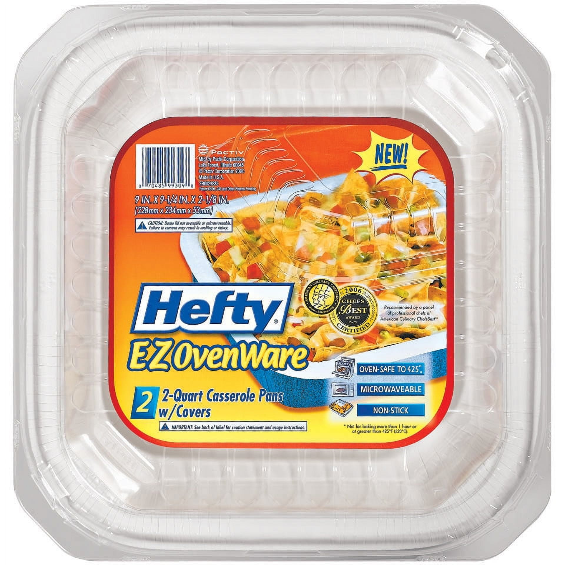 EZ Foil Casserole & Lasagna Baking Pan (2-Pack) - Foley Hardware
