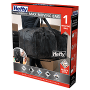 Hefty MAX Moving Bag with Adjustable Handles, Zipper, Closet Organizer, Adults and Tweens