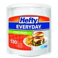 thumbnail image 1 of Hefty Medium Round Foam Party Plates, 130 Count, 1 of 7