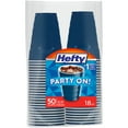thumbnail image 1 of Hefty® Party On!? 18 oz. Navy Cups 50 ct Bag, 1 of 4