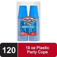 thumbnail image 1 of Hefty Party On Disposable Plastic Cups, Marine Blue, 18 oz, 120 Count, 1 of 7
