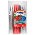 thumbnail image 1 of Hefty Plastic Cups, Color Variety, 18 Ounce (140 Count), 1 of 5
